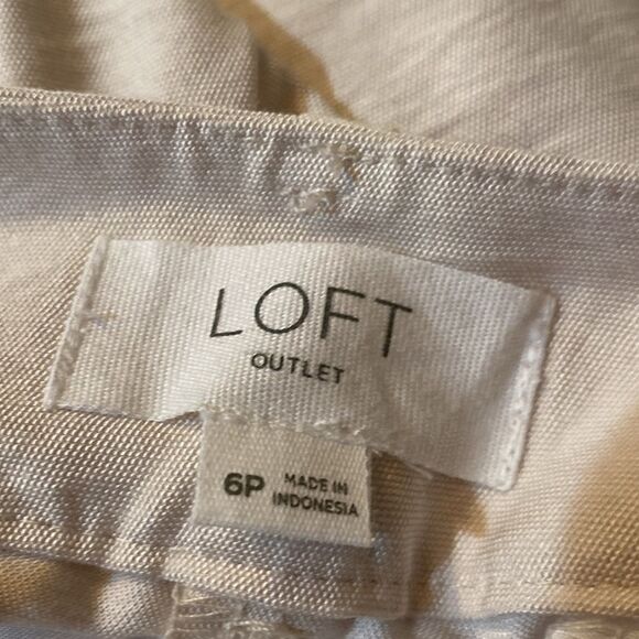 Cream colored light weight pants - Picture 5 of 6